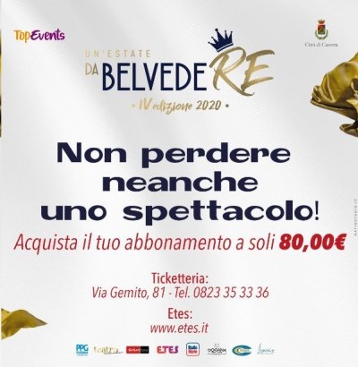 Un'Estate da BelvedeRe 2020