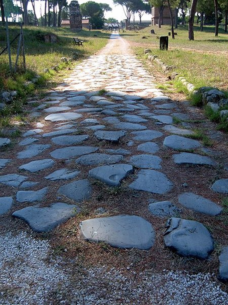 Archeologia A Cassino- tratto di via romana