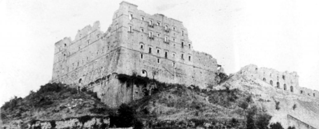 Gregorio Diamare Montecassino Distrutta