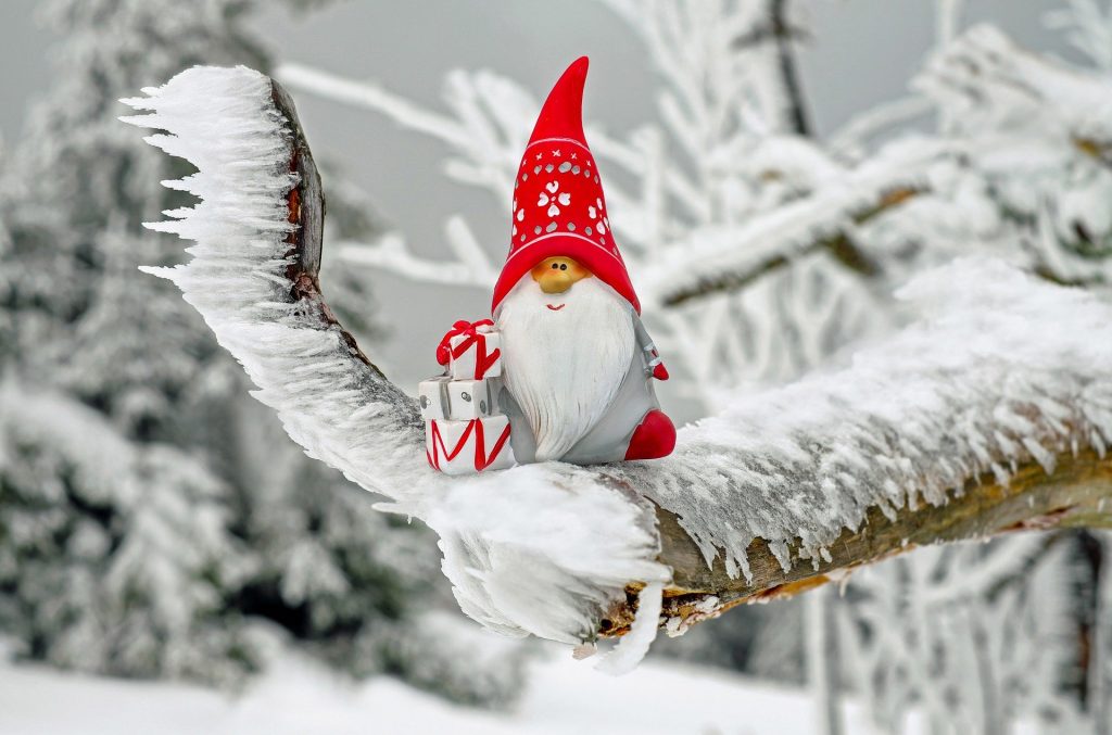 Magico Bosco Di Natale Santa Claus