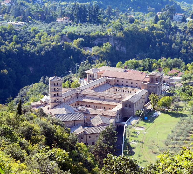 Monastero Santa Scolastica Panoramica
