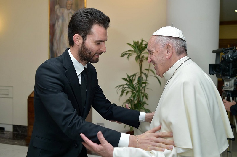 Andrea Iervolino Incontro Con Papa Francesco