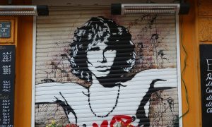Jim Morrison Graffito