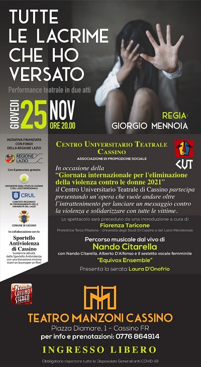 Centro Universitario Teatrale Locandina