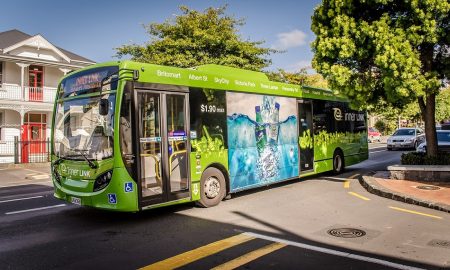 Prendere I Mezzi Pubblici Autobus In Città