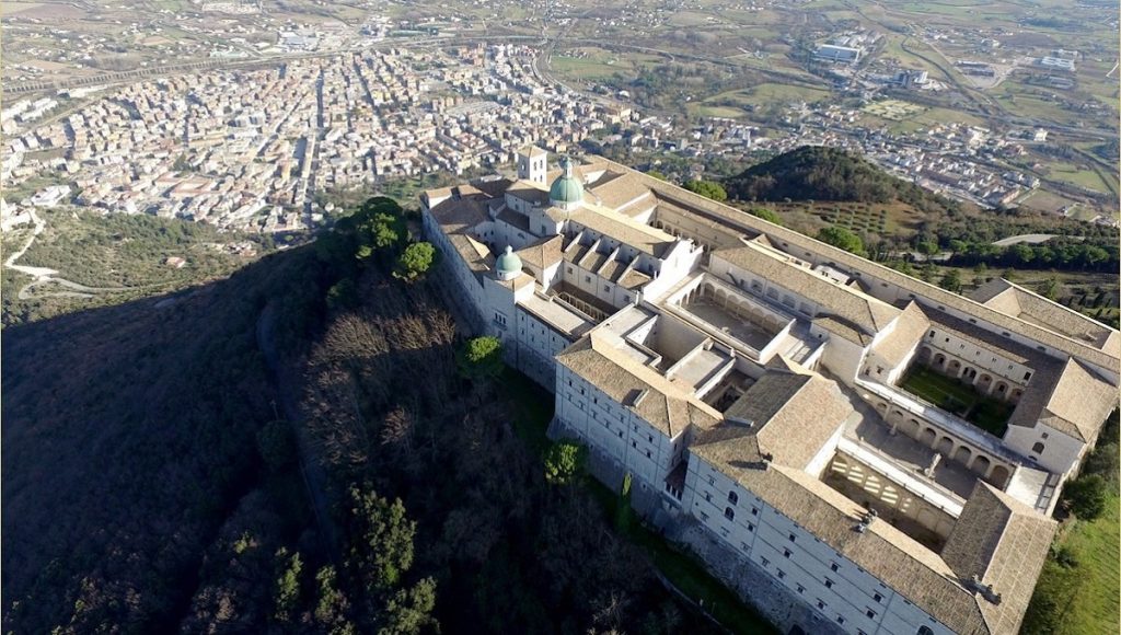 Patrimonio Mondiale Unesco Abbazia Sulla Città Di Cassino