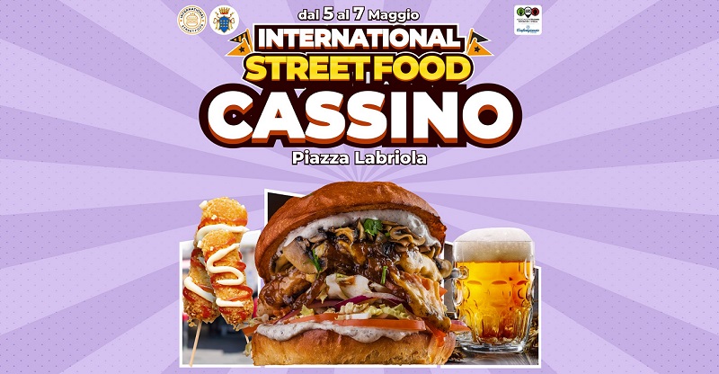 International Street Food Logo Evento Cassino