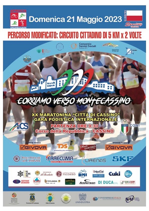 Maratonina Citta Di Cassino Aprocis Runners Team
