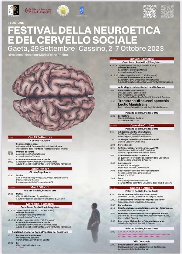 Festival Della Neuroetica Programma Evento