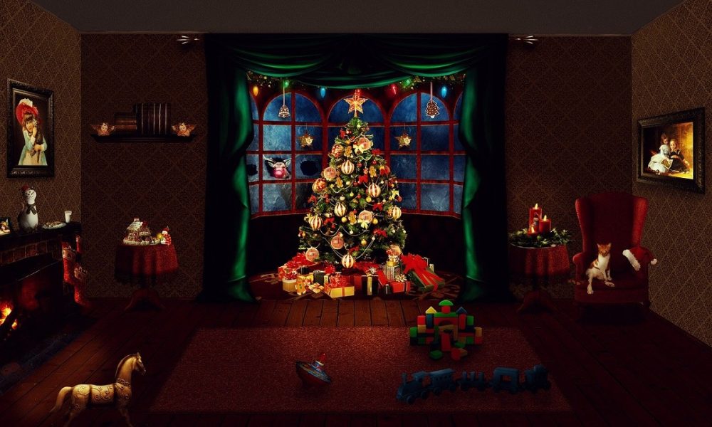 Regali Sotto L'albero Vigilia Di Natale