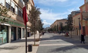 Neue Fußgängerzone zum Leben im Stadtzentrum