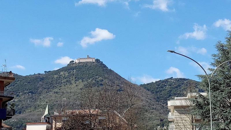 Cassino Anno Zero Abbazia Vista Dalla Citta