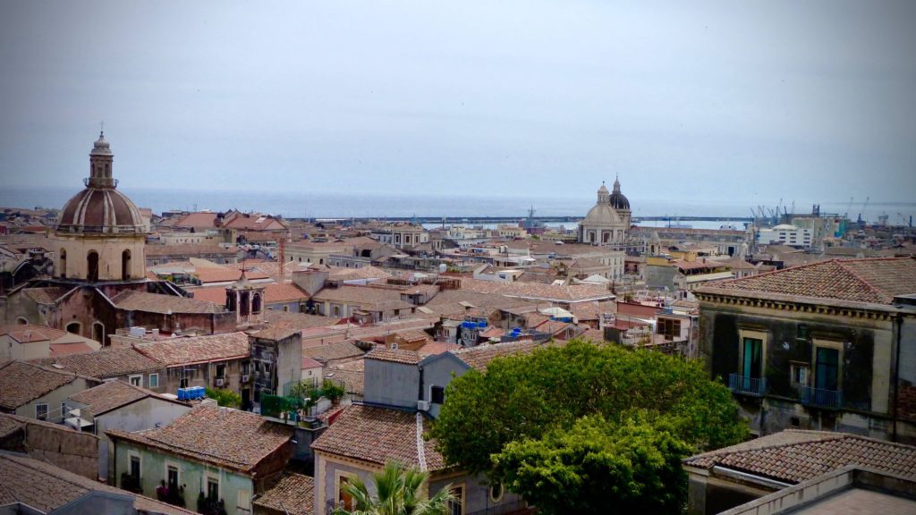 Catania vista dall'alto 