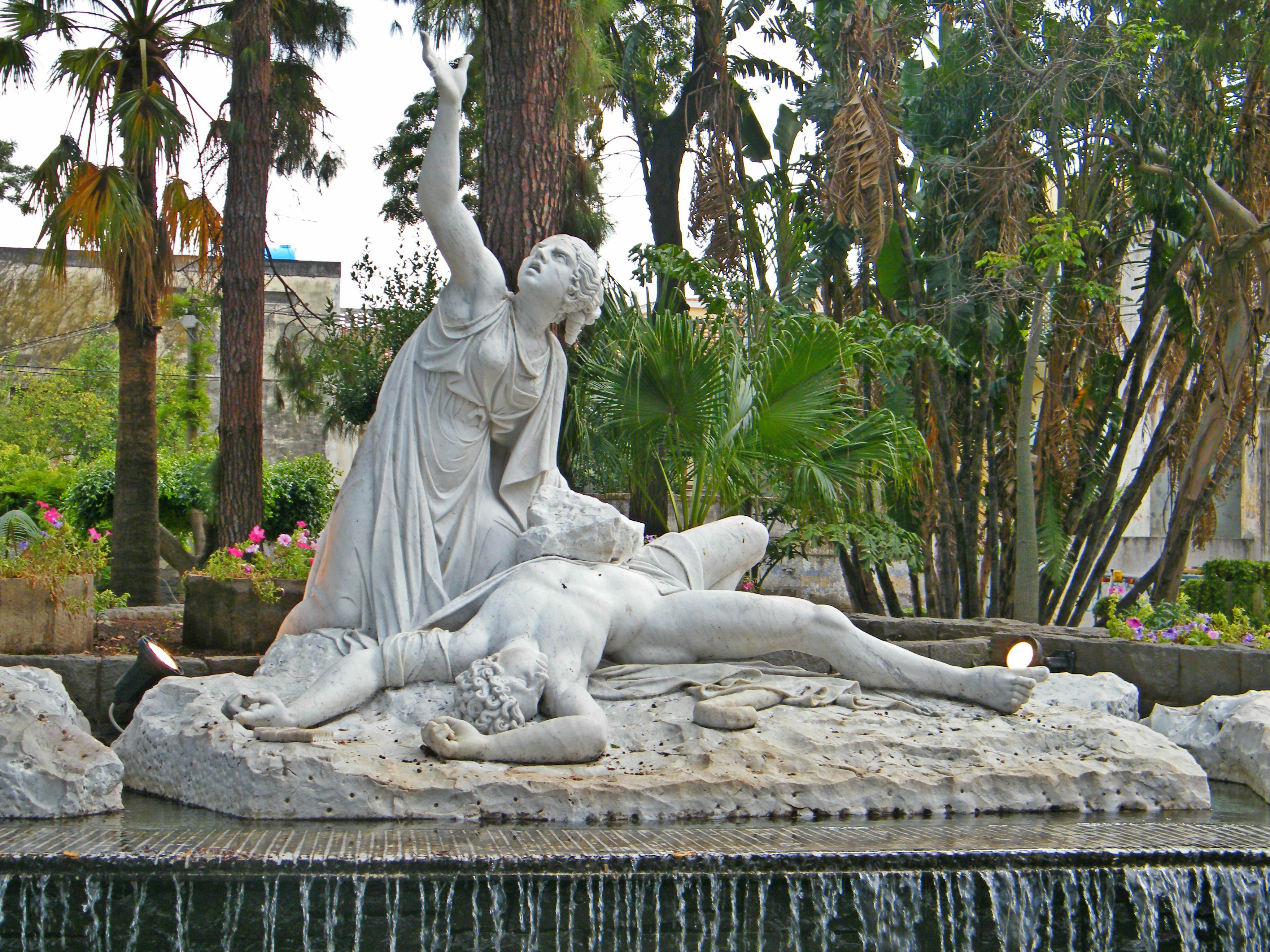 La Fontana di Aci e Galatea, Villa Belvedere, Acireale 