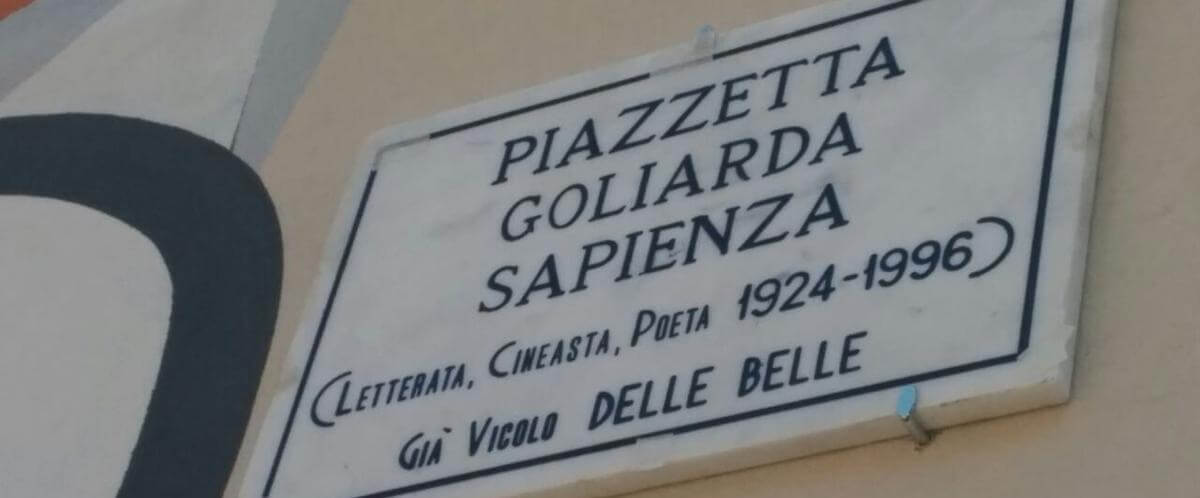 La Piazzetta “Goliarda Sapienza” nel cuore del quartiere catanese di San Berillo