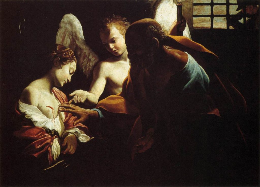 Sant'Agata - dipinto del 600
