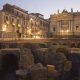 L'Anfiteatro romano nella "Catania vecchia", in versione notturna. Fonte foto: Artribune