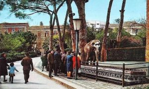 Tony alla Villa Bellini. Fonte foto: Biblioteca Regionale Universitaria di Catania