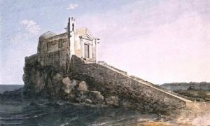La chiesa del Santissimo Salvatore su un promontorio alla Marina di Catania. Fonte foto: LaSicilia
