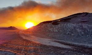 tramonti settembrini sull'Etna