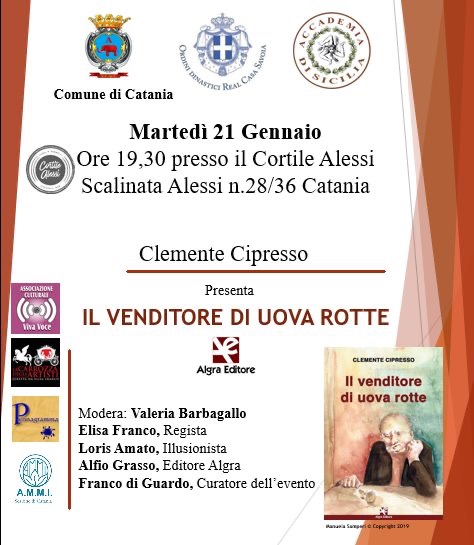 “il Venditore Di Uova Rotte” Di Clemente Cipresso A Cura Di Franco Di Guardo