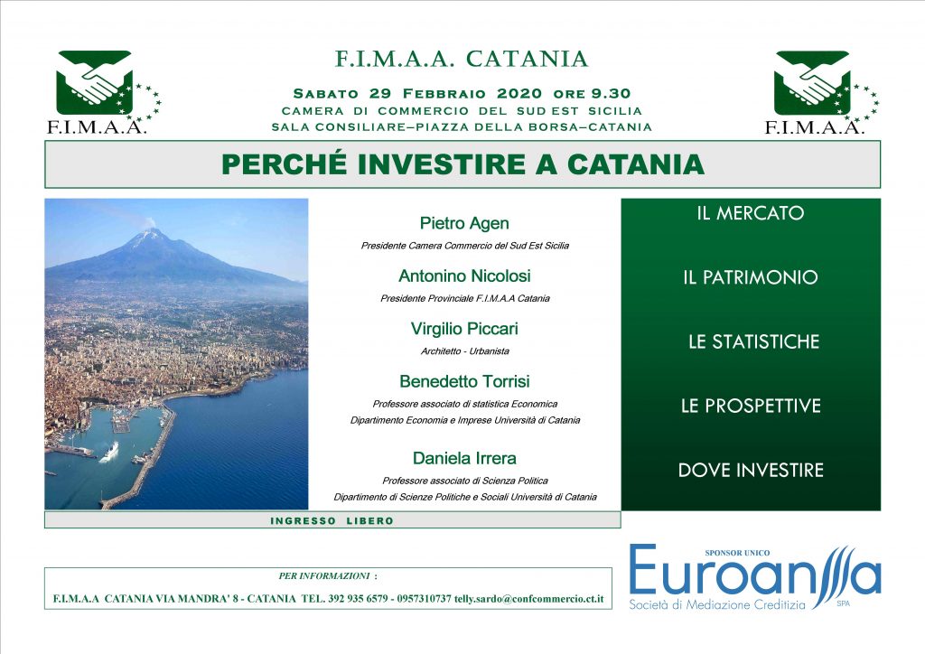 Convegno "perchè Investire A Catania"