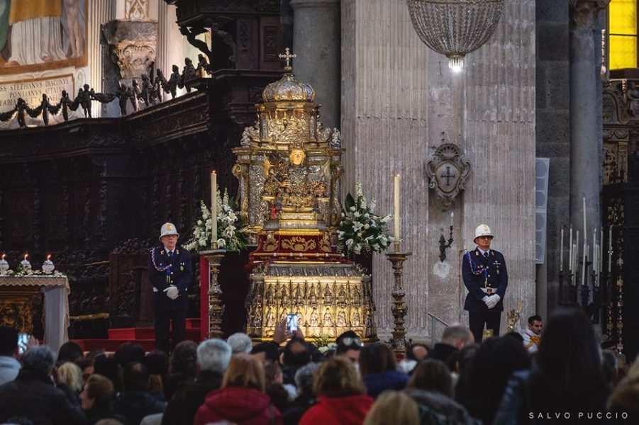 Ottava di Sant'Agata - reliquie in esposizione. Foto di Salvo Puccio