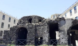 Terme dell'Indirizzo - ingresso da Piazza Currò. Foto di: Valentina Friscia