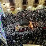La Festa di Sant'Agata si anima grazie alle vesti, alle preghiere, alle grida di tutti i devoti che la seguono incessantemente nei giorni e notti difesta