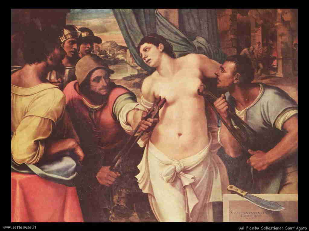 Martirio di Sant'Agata narrato in chiave femminile e femminista
