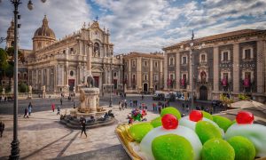 Minne di Sant'Agata, Piazza Duomo