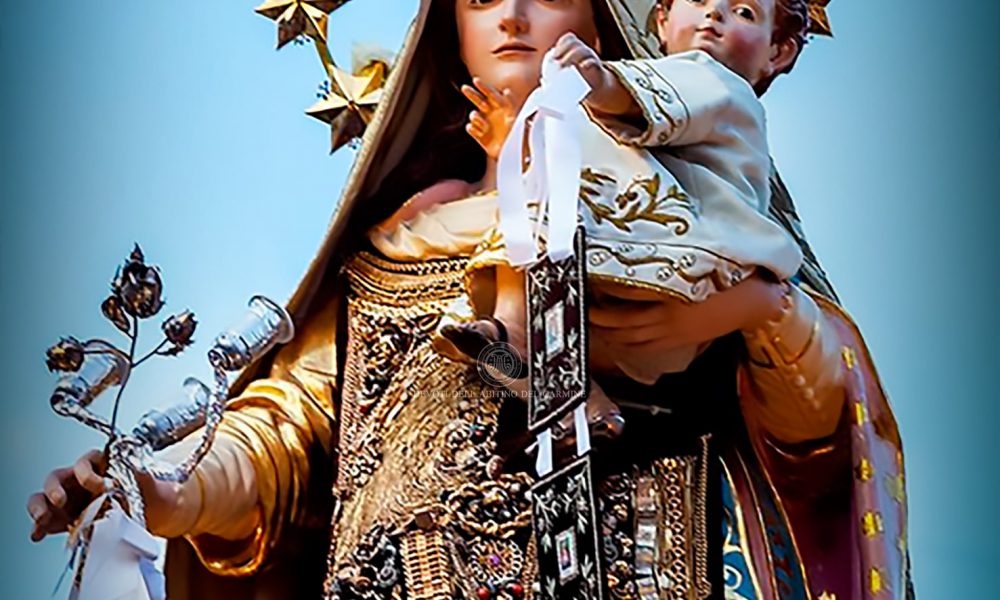 Madonna Del Carmelo, detta anche la "Castellana" in quanto patrona e protettrice della città di Catania