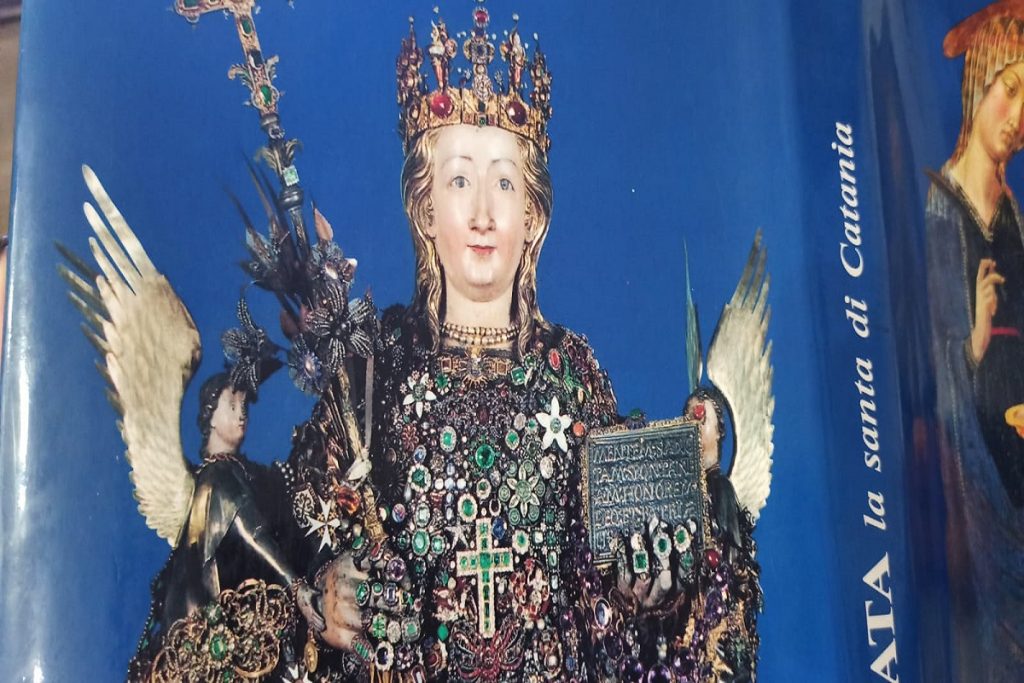 Sant'agata 2022- Un'icona della santa- Foto: Cavaleri Francesca Agata