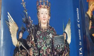 Sant'agata 2022- Un'icona della santa- Foto: Cavaleri Francesca Agata