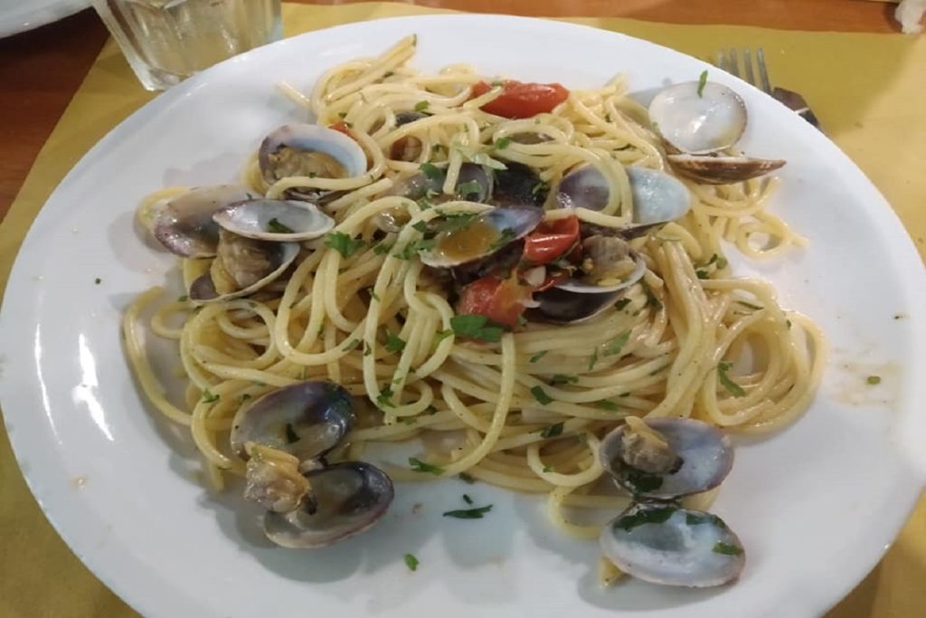 Mare de iciclopi- Pasta con le vongole- Foto;: Cavaleri Francesca Agata