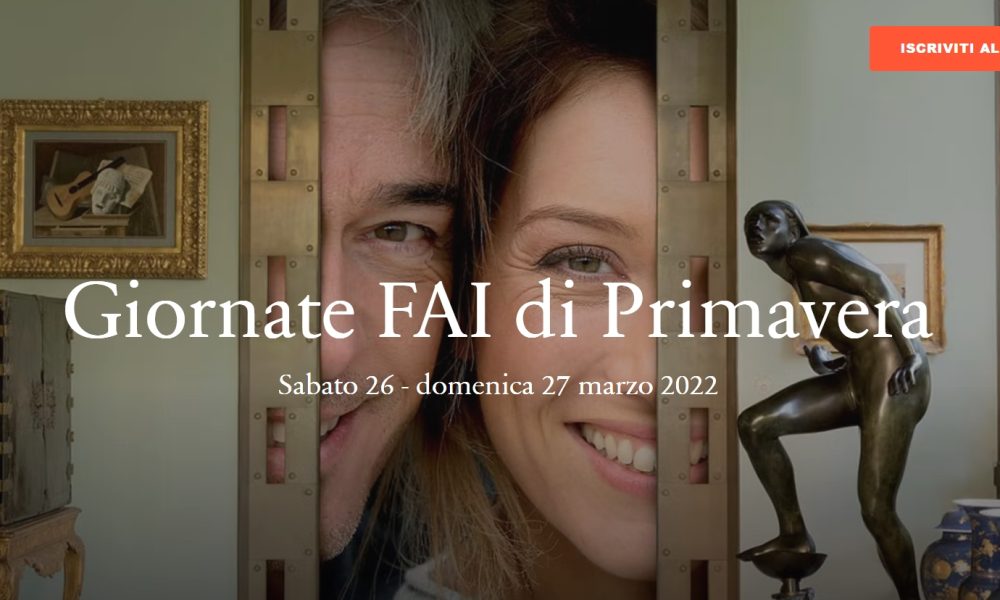 Giornate Fai di Primavera a Catania, 26 e 27 marzo