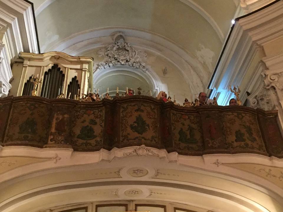 Cantoria e Organo della chiesa di San Camillo
