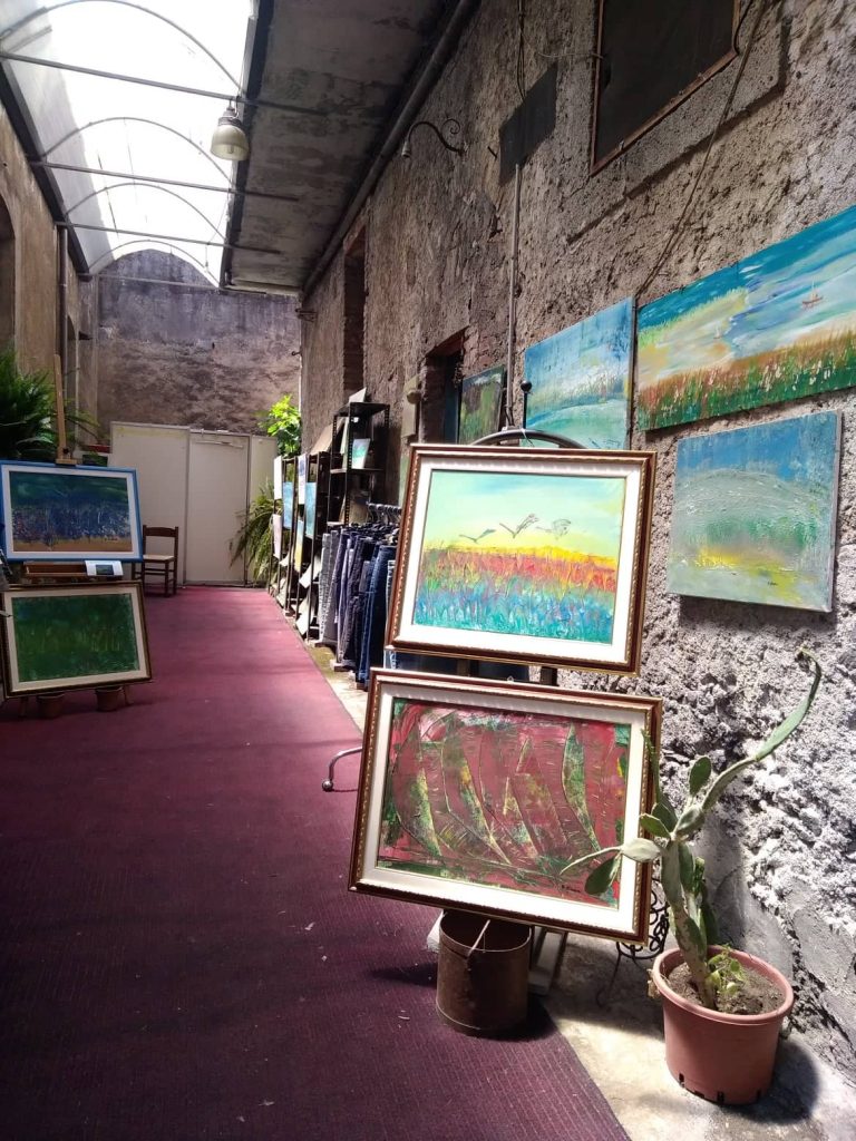 Daniele Sindoni, la sua galleria espositiva nel cuore di Randazzo ph Angela Strano