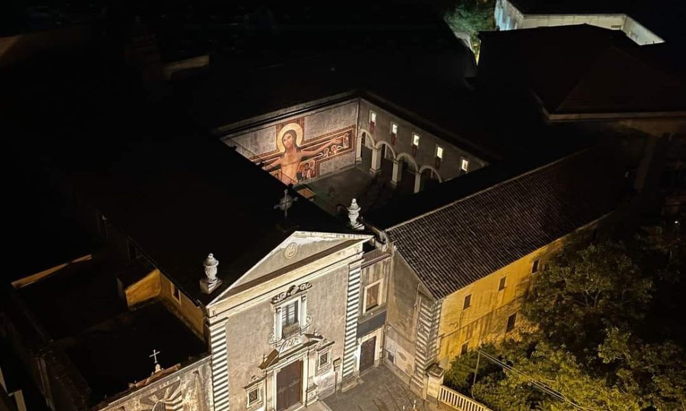 Il Chiostro del convento di santa Maria di Gesù venne costruito nel 1700