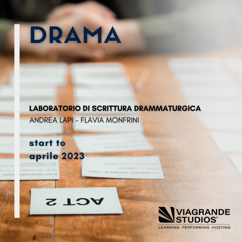 Drama, l'ultimo #iLab di Viagrande Studios per quest'anno accademico 
