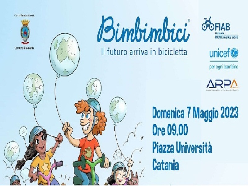 lungomarefest Bimbiinbici. foto: comune di Catania