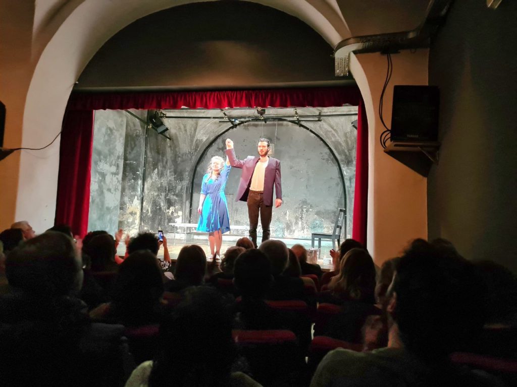 La Mite, lo spettacolo della scorsa stagione del Teatro del Canavoccio. una recensione - Ph Maria Morelli  