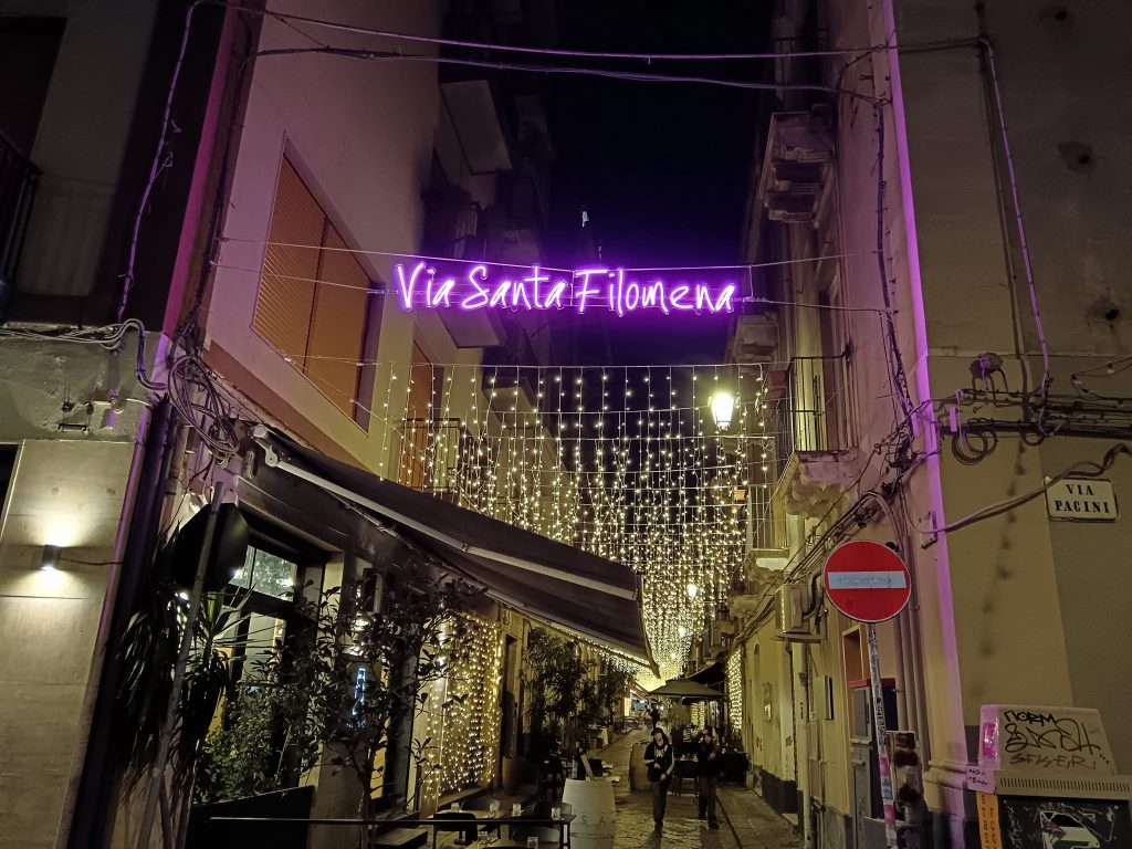 Via Santa Filomena Catania