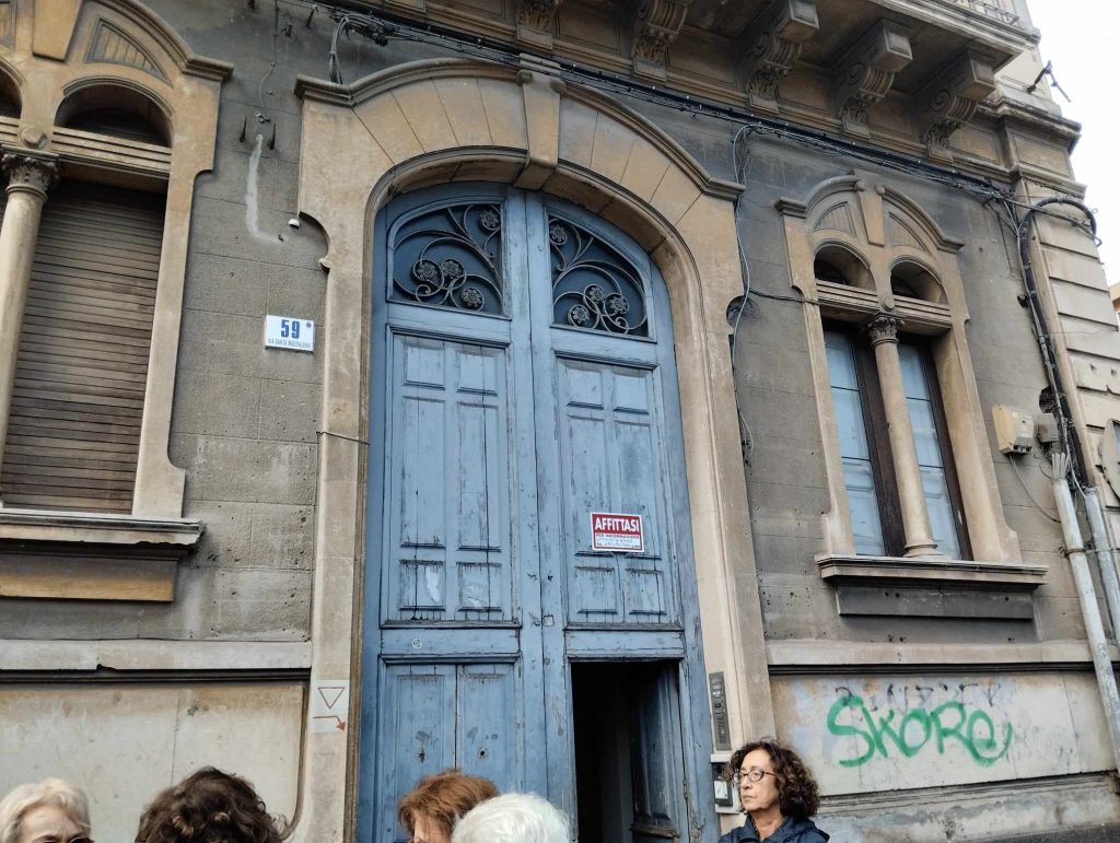 Sede del Collettivo Differenza Donna, in via Maddalena 59 ph Angela Strano