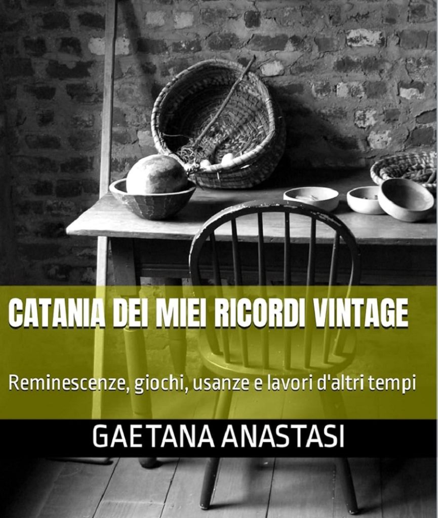 Copertina libro Catania dei miei ricordi vintage