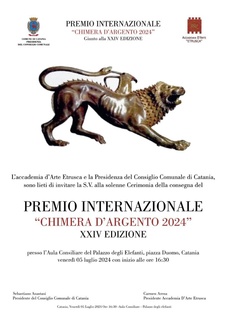 Premio Chimera Argento 2024