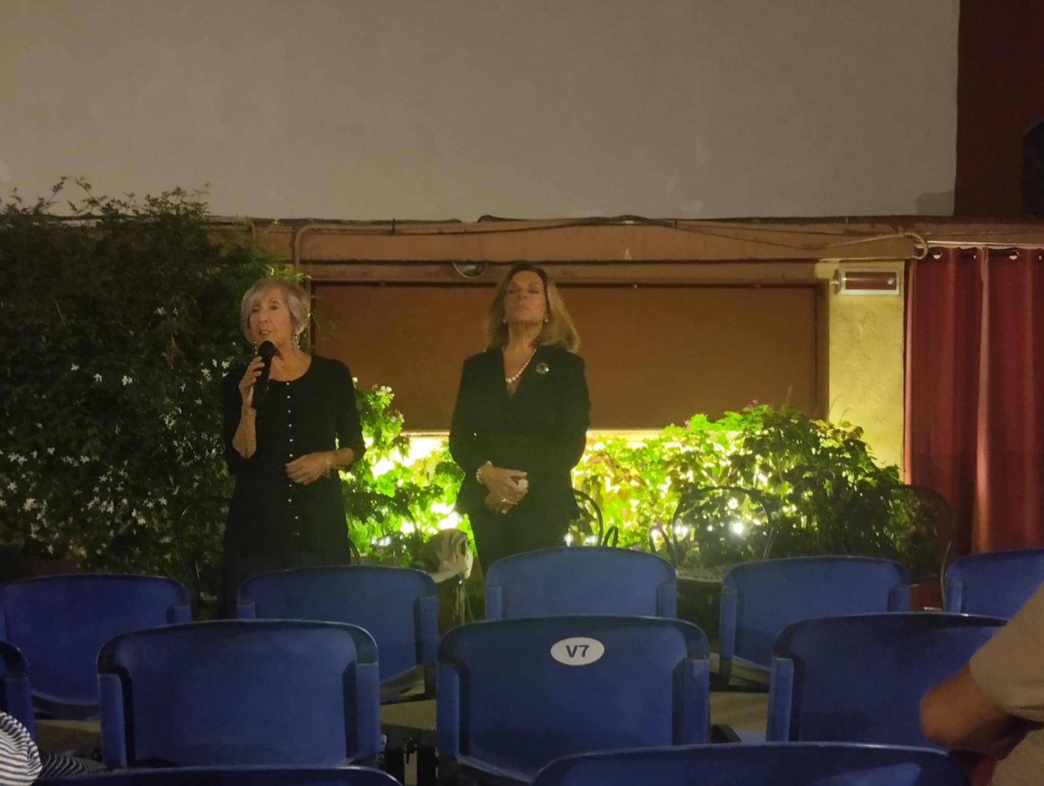 Presentación de la tríada de documentales de Nella Condorelli en la Arena Corsaro ph Angela Strano