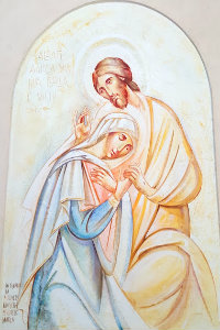 dipinto presente nella chiesa della querciola