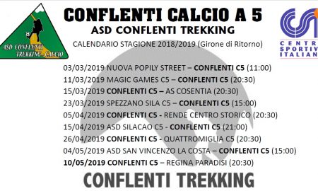 Ritorno calendario