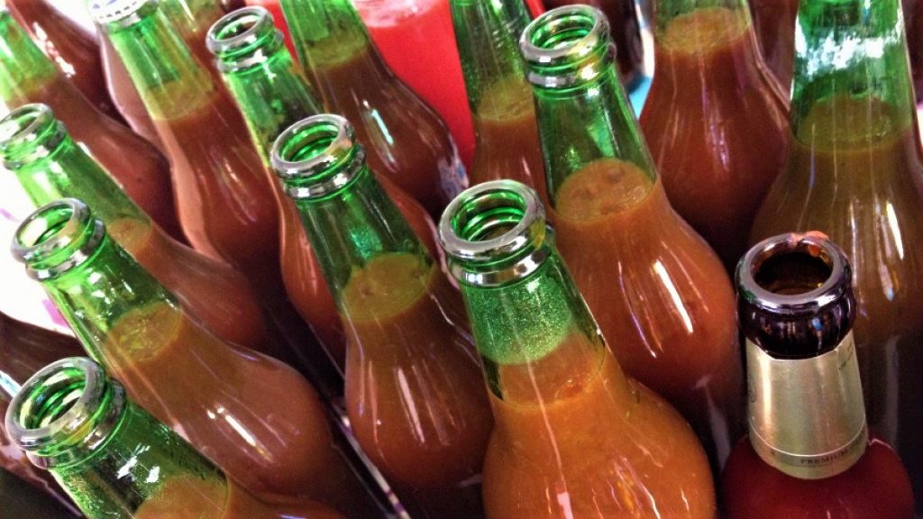 salsa di pomodoro: bottiglie